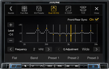 High-end Sound Tuning Options - X803D-U