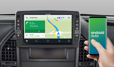 Online Navigation with Android Auto - X903D-V447